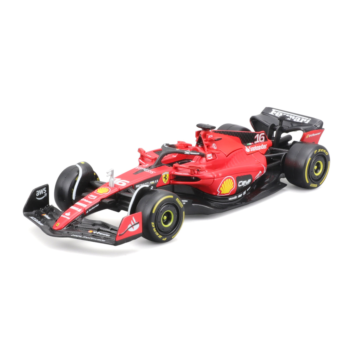 1:43 F1 2023 Ferrari SF-23 Leclerc in Dispenser