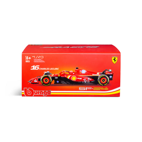 1:43 F1 2024 FERRARI SF-24 WITH HELMET LECLERC