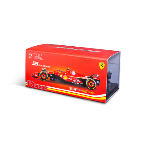 1:43 F1 2024 FERRARI SF-24 WITH HELMET SAINZ