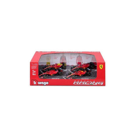 1:43 F1 FERRARI 4PK CHARLES LECLERC HIGHLIGHTS SET