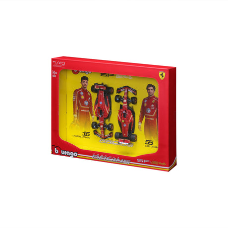 1:43 F1 2024 FERRARI SF-24 TWO PACK LECLERC AND SAINZ
