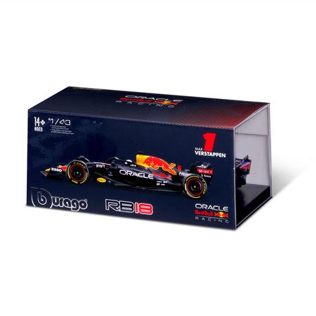1:43 F1 RED BULL RACING RB18 2022 WITH HELMET VERSTAPPEN