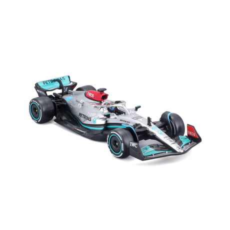1:43 F1 MB W13 E PERFORMANCE 2022 WITH HELMET RUSSELL