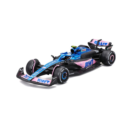 1:43 F1 BWT ALPINE F1 TEAM A523 2023 WITH HELMET GASLY