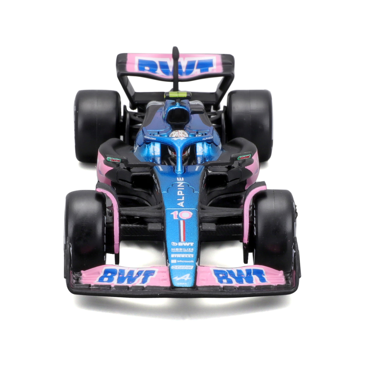 1:43 F1 BWT ALPINE F1 TEAM A523 2023 WITH HELMET GASLY