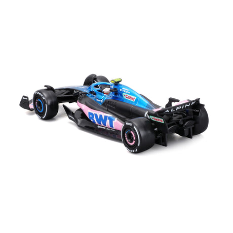 1:43 F1 BWT ALPINE F1 TEAM A523 2023 WITH HELMET GASLY