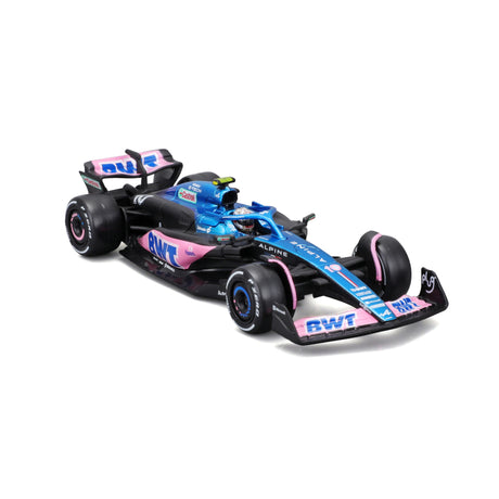 1:43 F1 BWT ALPINE F1 TEAM A523 2023 WITH HELMET GASLY