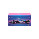 1:43 F1 BWT ALPINE F1 TEAM A523 2023 WITH HELMET OCON