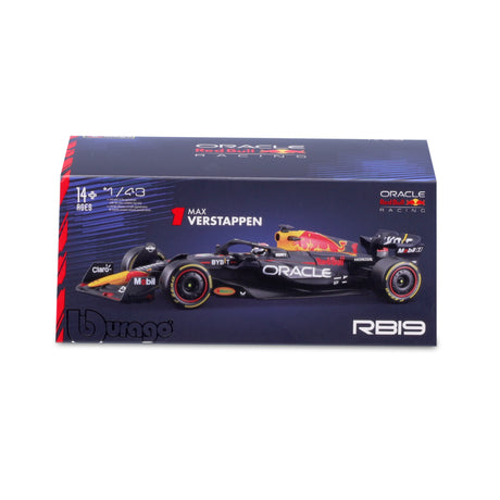 1:43 F1 RED BULL RACING RB19 2023 WITH HELMET VERSTAPPEN