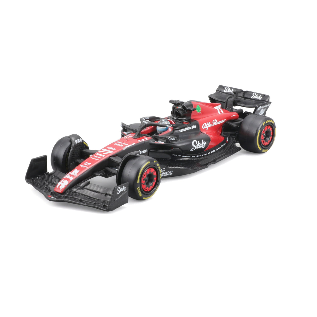 1:43 F1 ALFA ROMEO TEAM STAKE C43 2023 WITH HELMET BOTTAS