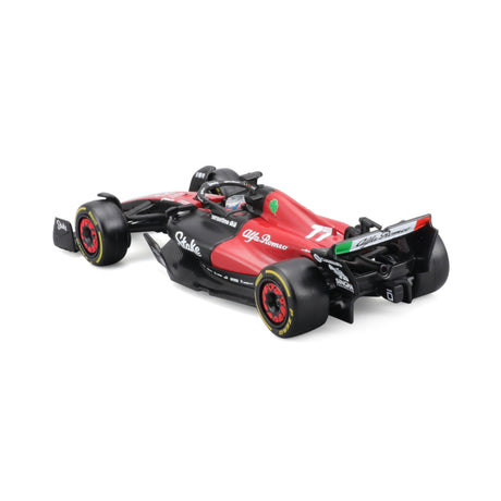 1:43 F1 ALFA ROMEO TEAM STAKE C43 2023 WITH HELMET BOTTAS