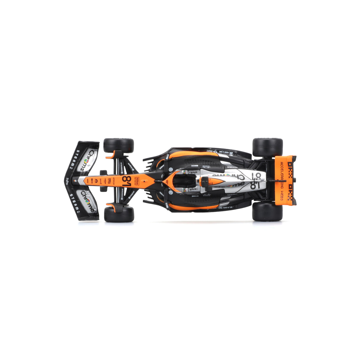 1:43 F1 MCLAREN MCL60 2023 WITH HELMET PIASTRI