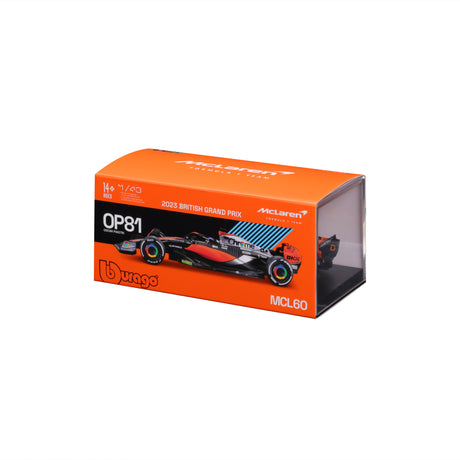 1:43 F1 MCLAREN MCL60 2023 WITH HELMET PIASTRI