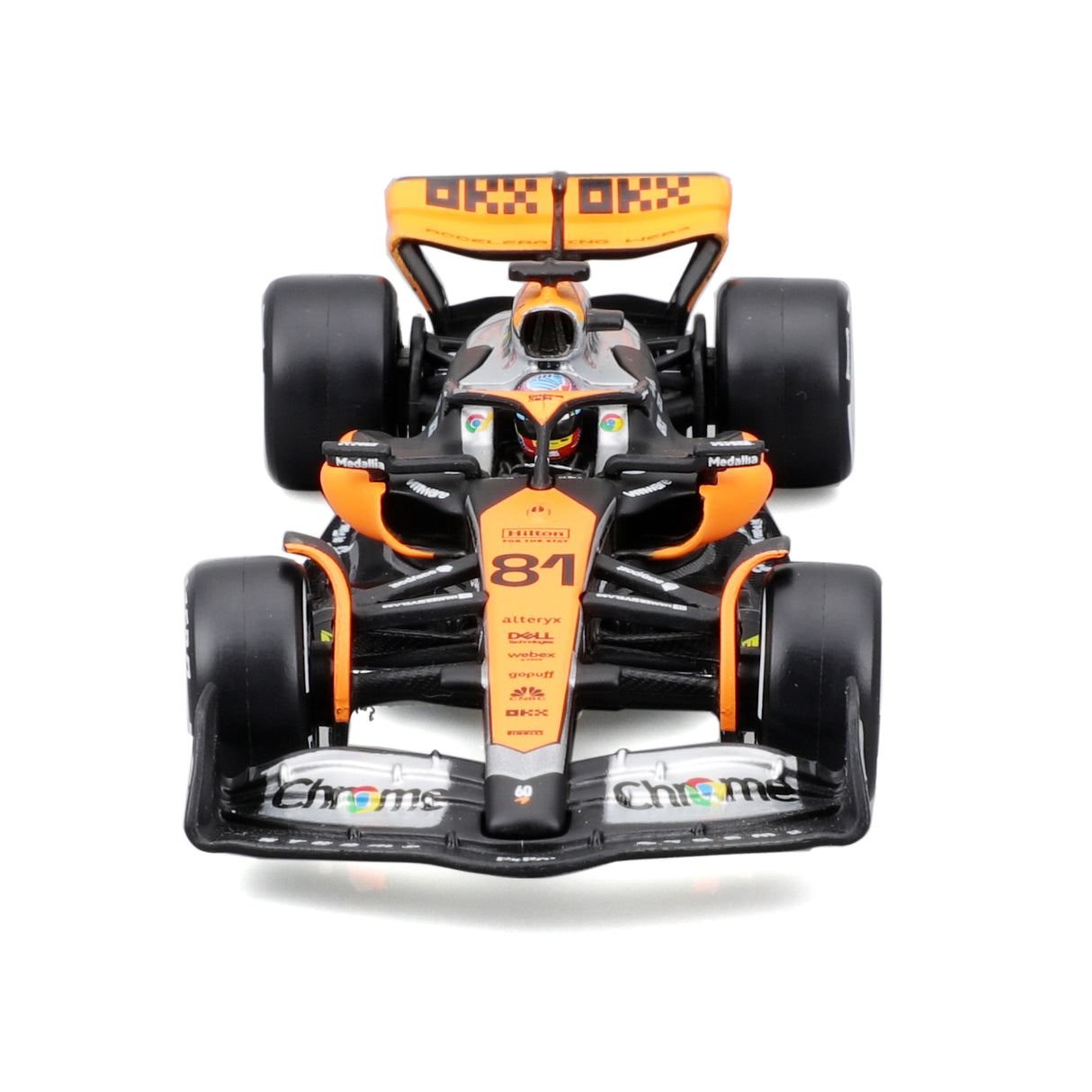 1:43 F1 MCLAREN MCL60 2023 WITH HELMET PIASTRI
