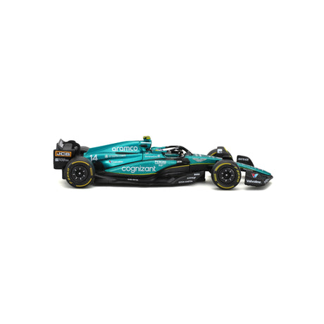 1:43 F1 ASTON MARTIN 2023 AMR23 WITH HELMET ALONSO