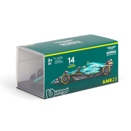 1:43 F1 ASTON MARTIN 2023 AMR23 WITH HELMET ALONSO