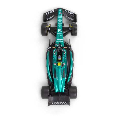 1:43 F1 ASTON MARTIN 2023 AMR23 WITH HELMET ALONSO
