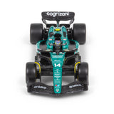 1:43 F1 ASTON MARTIN 2023 AMR23 WITH HELMET ALONSO