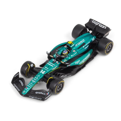 1:43 F1 ASTON MARTIN 2023 AMR23 WITH HELMET ALONSO