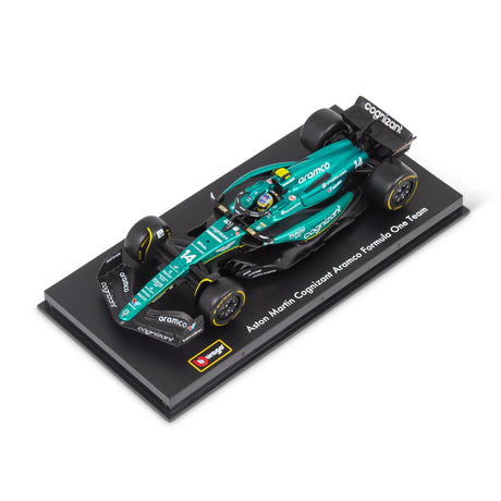 1:43 F1 ASTON MARTIN 2023 AMR23 WITH HELMET ALONSO