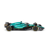1:43 F1 ASTON MARTIN 2023 AMR23 WITH HELMET STROLL