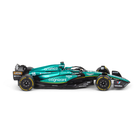 1:43 F1 ASTON MARTIN 2023 AMR23 WITH HELMET STROLL