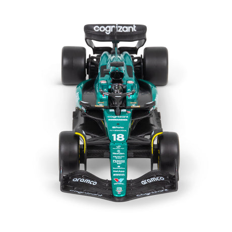 1:43 F1 ASTON MARTIN 2023 AMR23 WITH HELMET STROLL