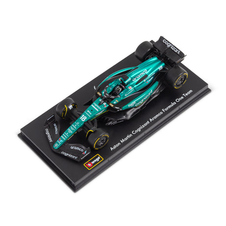 1:43 F1 ASTON MARTIN 2023 AMR23 WITH HELMET STROLL