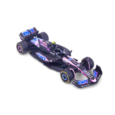1:43 F1 BWT ALPINE F1 TEAM A524 2024 GASLY IN 12PC DISPENSER