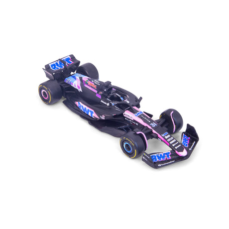 1:43 F1 BWT ALPINE F1 TEAM A524 2024 OCON IN 12PC DISPENSER