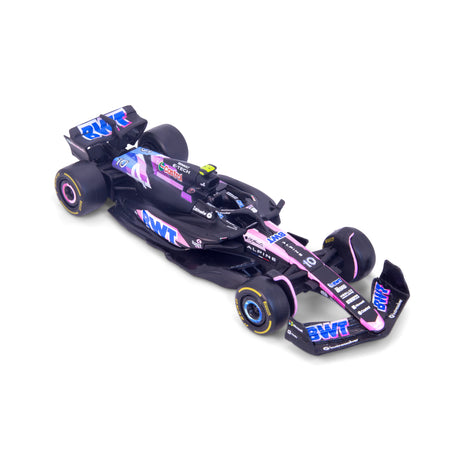 1:43 F1 BWT ALPINE F1 TEAM A524 2024 OCON IN 12PC DISPENSER