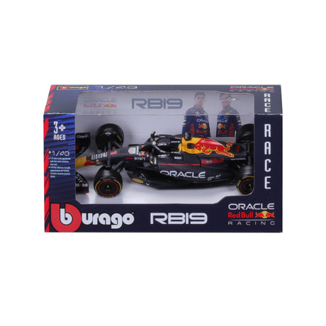 1:43 F1 RED BULL RACING RB19 2023 VERSTAPPEN IN DISPENSER