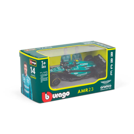 1:43 F1 ASTON MARTIN 2023 AMR23 ALONSO IN DISPENSER