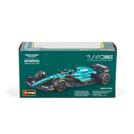 1:43 F1 ASTON MARTIN 2023 AMR23 STROLL IN DISPENSER