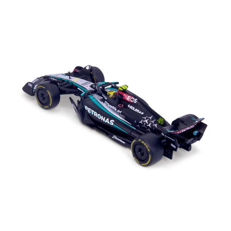 1:43 F1 MERCEDES AMG W15 2024 WITH HELMET HAMILTON