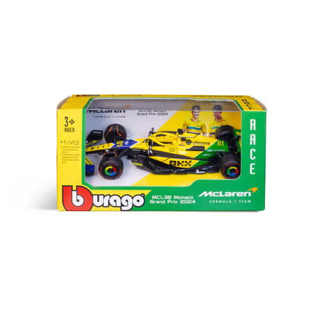 1:43 F1 MCLAREN MCL38 2024 PIASTRI - SENNA LIVERY