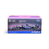 1:43 F1 BWT ALPINE F1 TEAM A524 2024 WITH HELMET GASLY