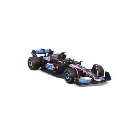 1:43 F1 BWT ALPINE F1 TEAM A524 2024 WITH HELMET OCON