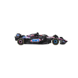 1:43 F1 BWT ALPINE F1 TEAM A524 2024 WITH HELMET OCON