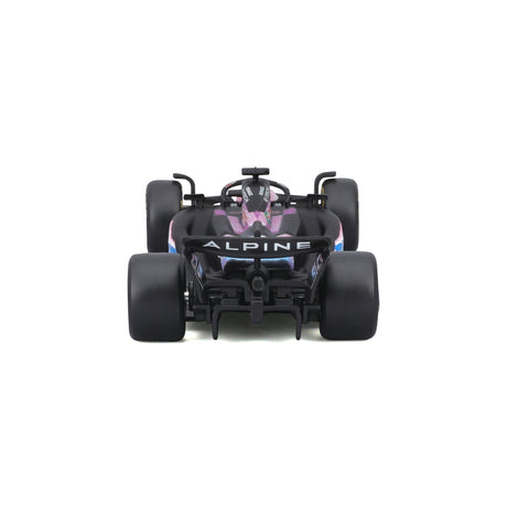 1:43 F1 BWT ALPINE F1 TEAM A524 2024 WITH HELMET OCON
