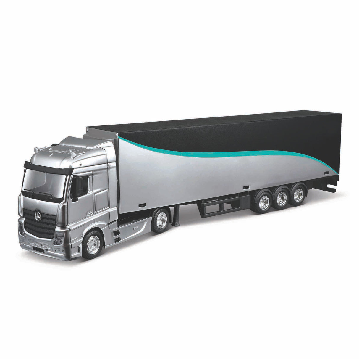1:43 F1 MERCEDES AMG RACING TRANSPORTER W15 2024 RUSSELL