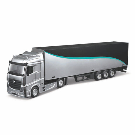 1:43 F1 MERCEDES AMG RACING TRANSPORTER W15 2024 RUSSELL