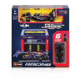 1:43 F1 RED BULL RACING RB20 2024 PIT PASS DIORAMA VERSTAPPEN
