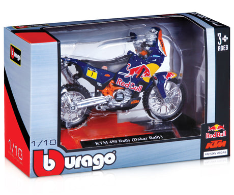 1:18 WRB KTM CYCLE - 12 PC DISPENSER