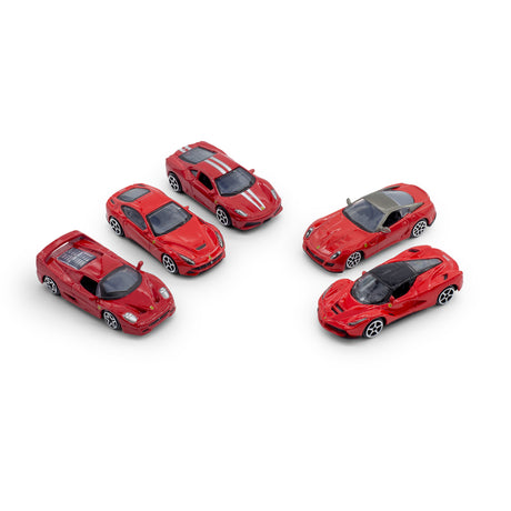 1:64 FERRARI RACE AND PLAY 5 VEHICLE PACK
