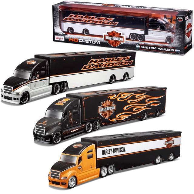 1:64 HARLEY DAVIDSON CUSTOM HAULIERS