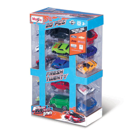 FRESH METAL 20 PIECE VEHICLE PACK