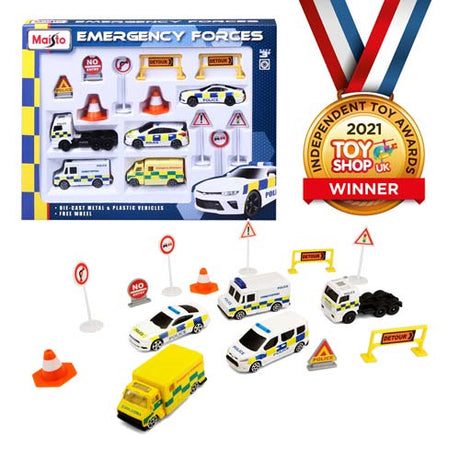 FRESH METAL EMERGENCY FORCE PLAYSET