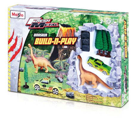 FRESH METAL DINO BUILD AND PLAY
