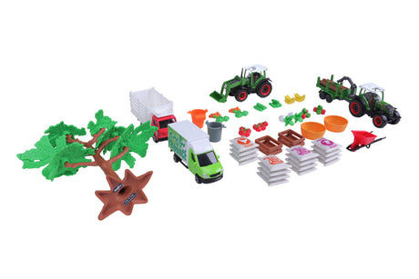 MINI WORKING MACHINES - SUPER FARM SET FENDT